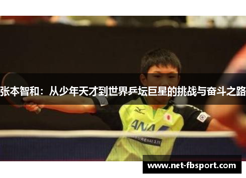 张本智和：从少年天才到世界乒坛巨星的挑战与奋斗之路