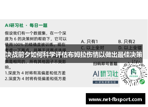 决战前夕如何科学评估布姆拉伤情以做出最佳决策